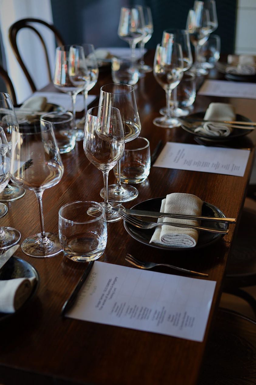 Wine & Larder function setting